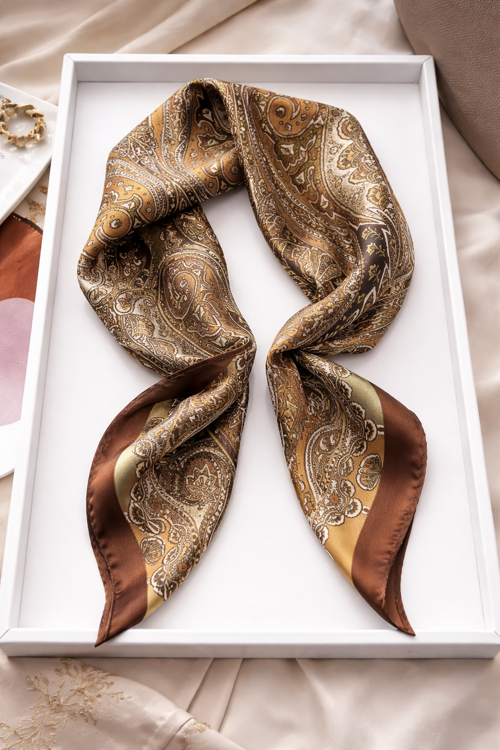 Le foulard qui fait tourner les têtes